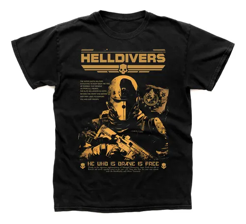 Camiseta HellDivers