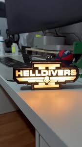 Lampara de HellDivers
